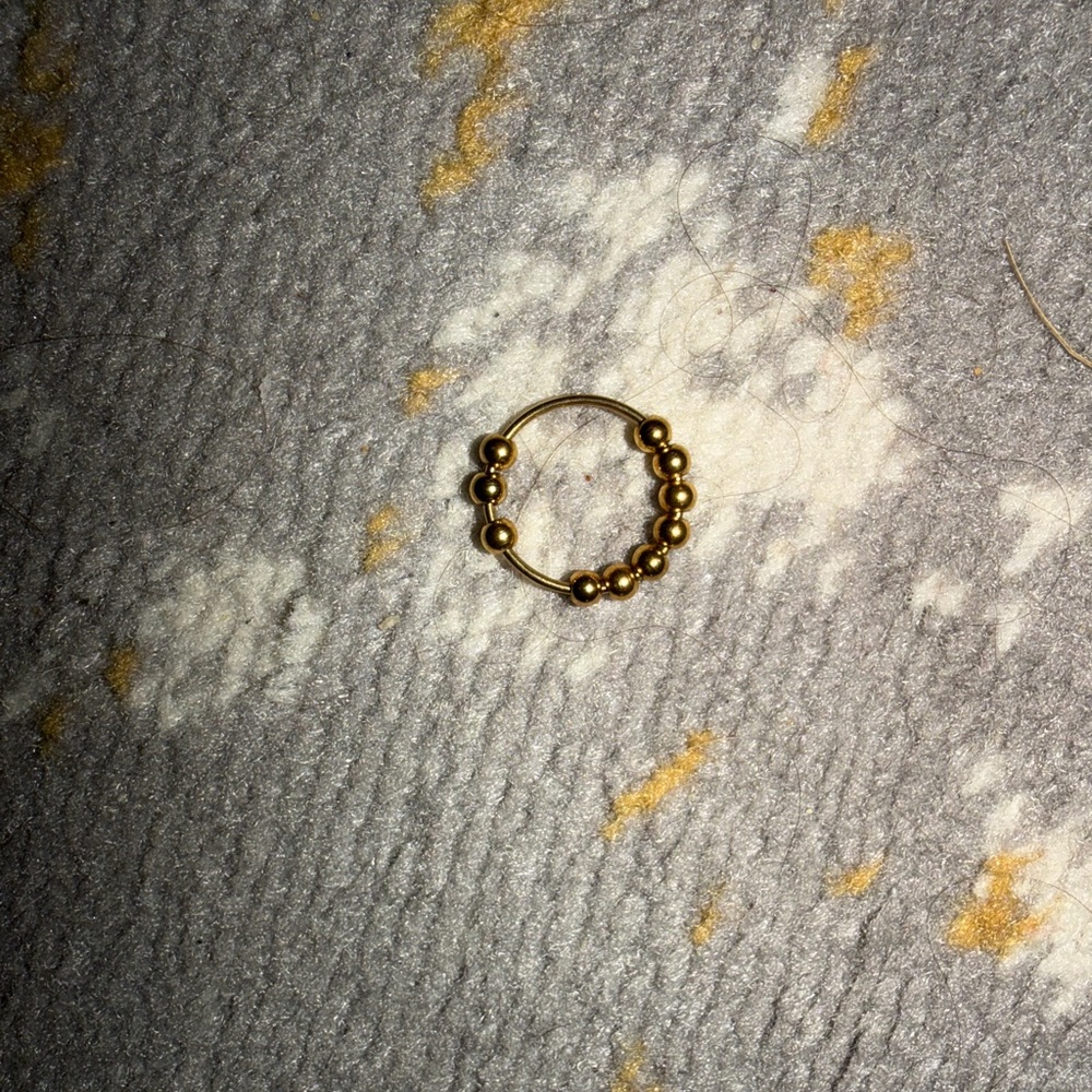 Gold Anxiety Ring